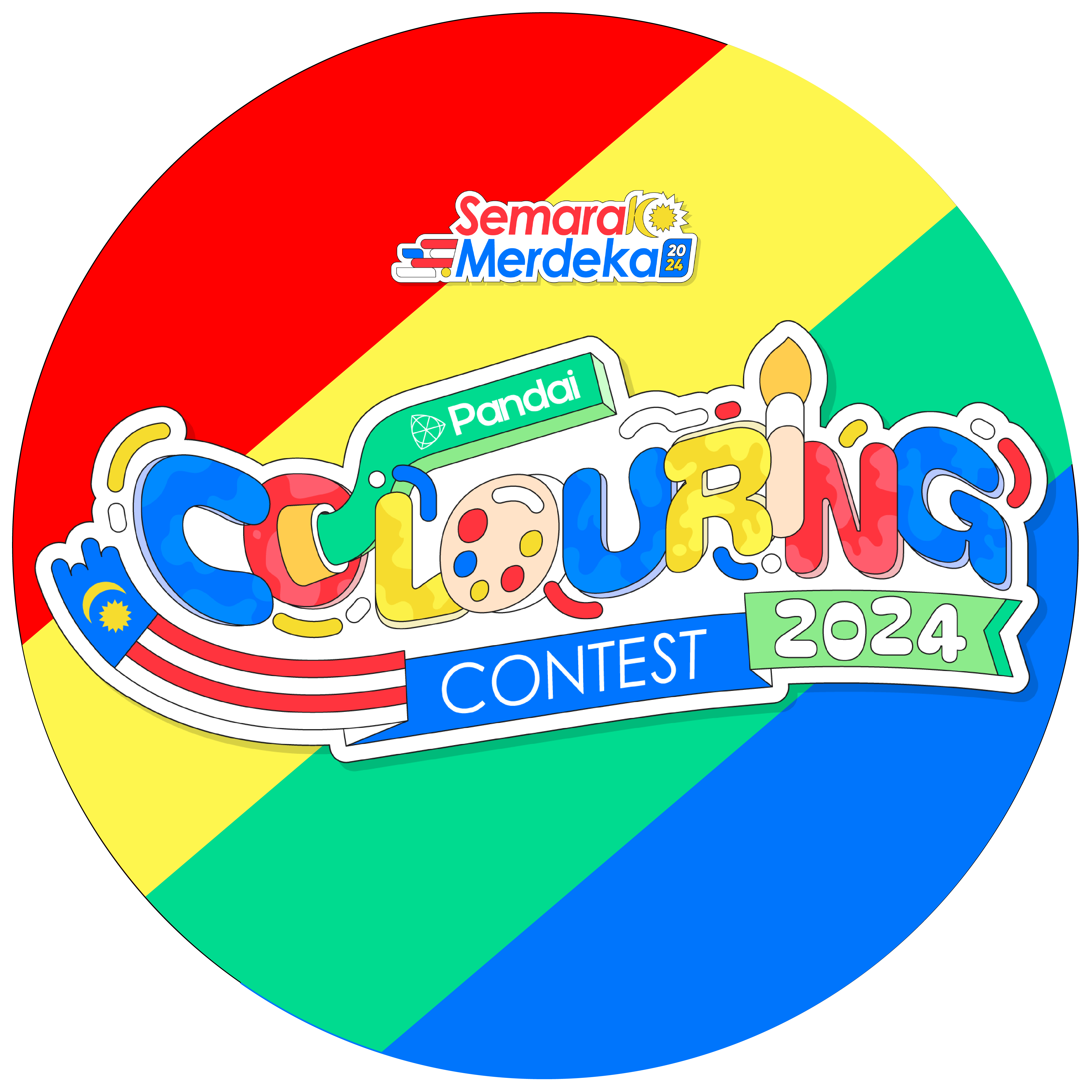 Pandai Colouring Contest 2024 - Pre-School Registration