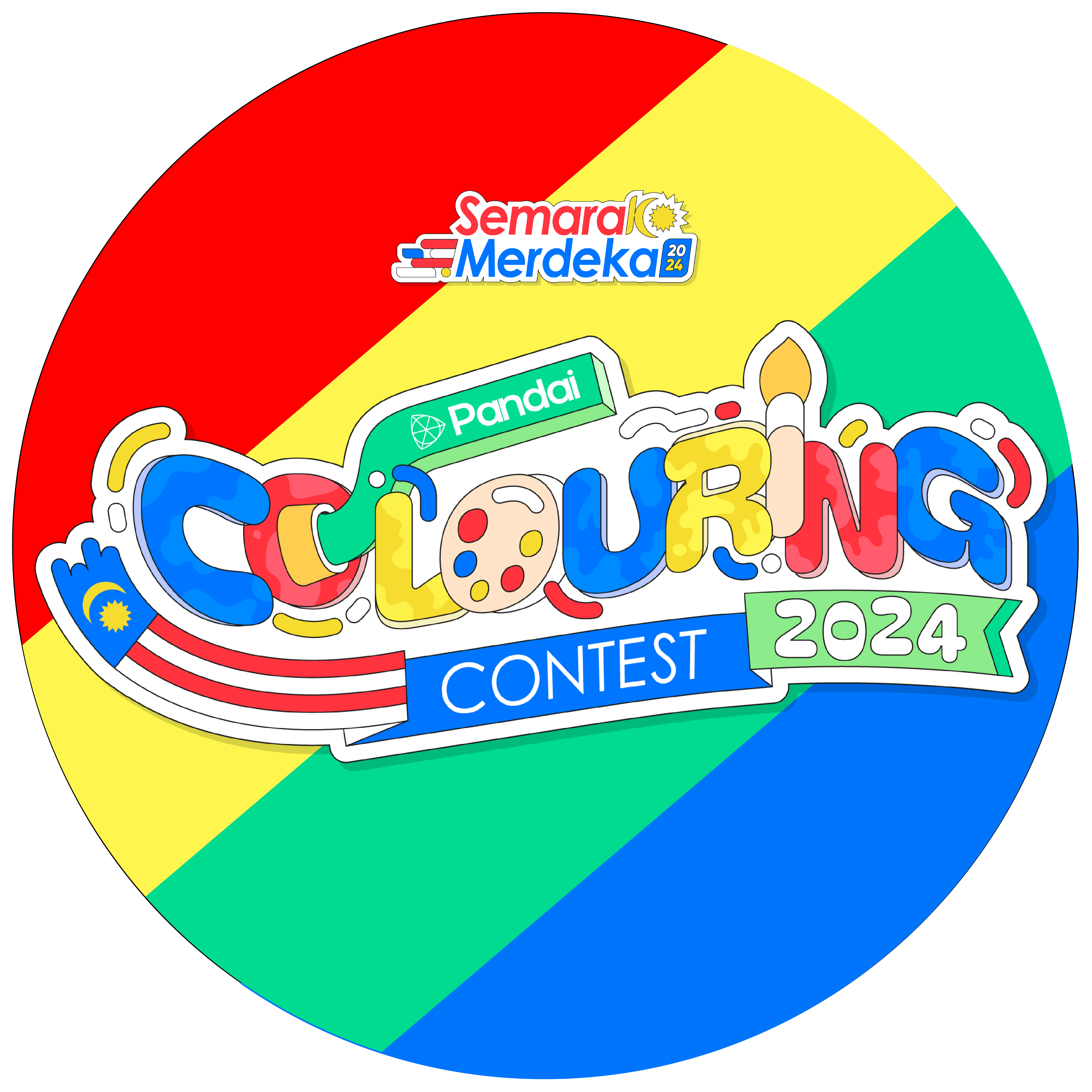 Pandai Colouring Contest 2024 - Pre-School Registration