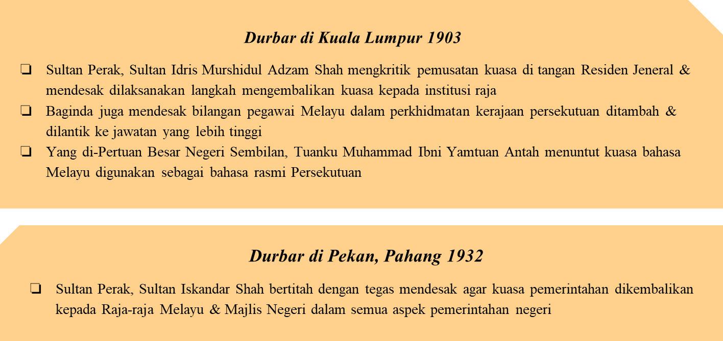 Reaksi Pemerintah Negeri-negeri Melayu Utara dan Johor Terhadap 