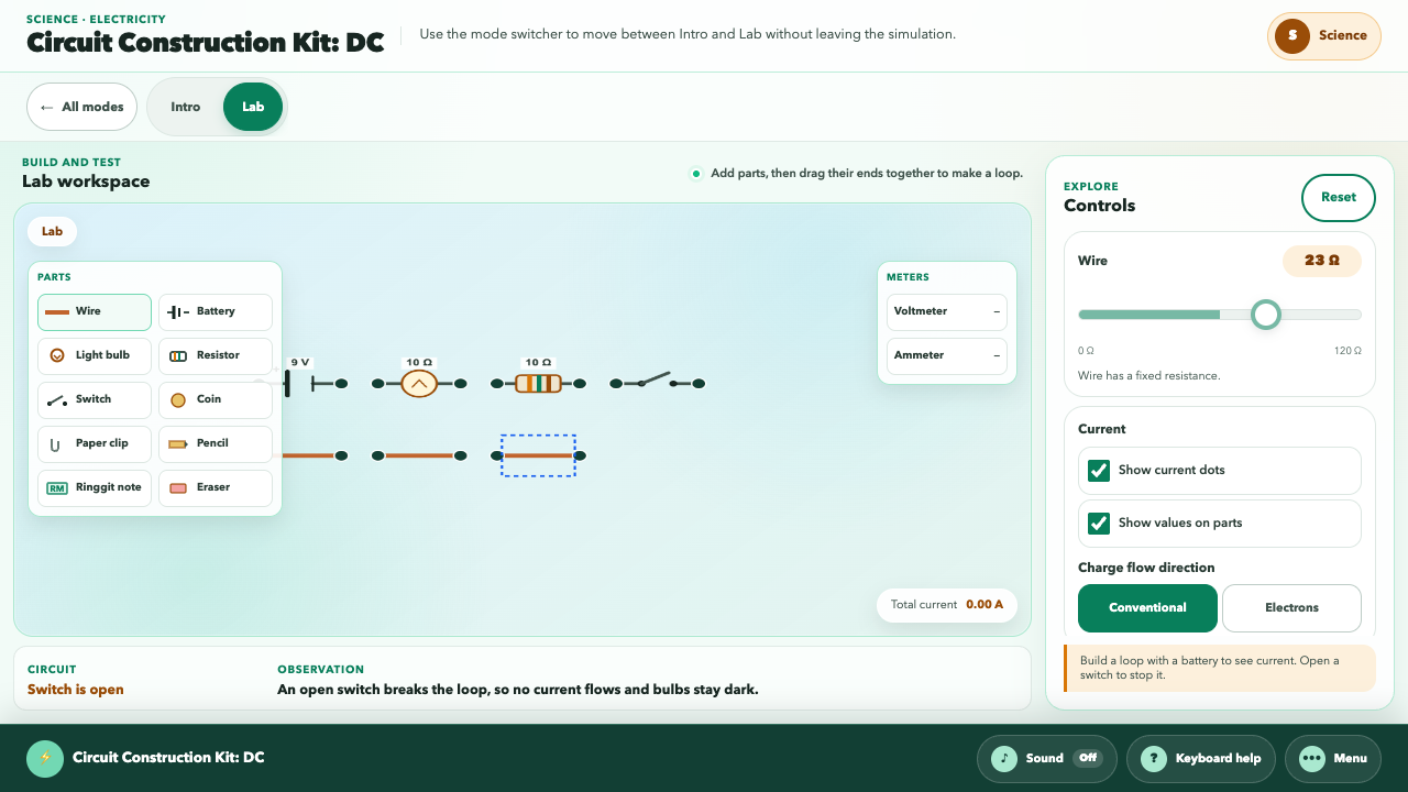 Circuit Construction Kit : DC