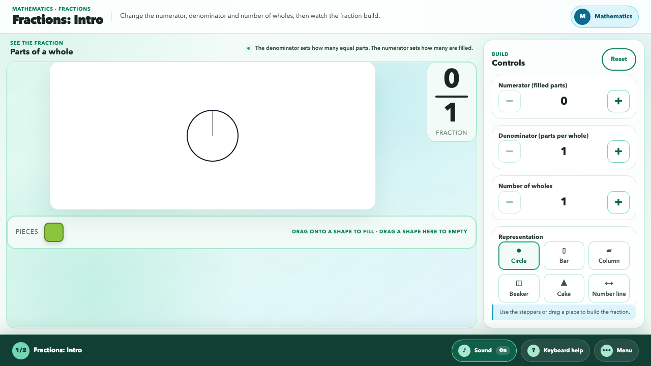Fractions : Intro